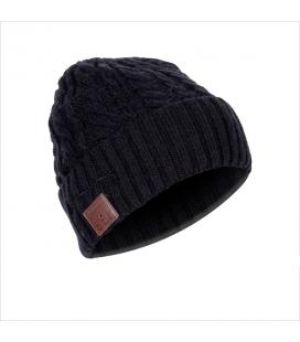 Gorro de invierno con auriculares incorporados phoenix phbeaniebtw estereo conexion bluetooth / manos libres / color negro / dep