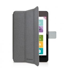 Funda cover case phoenix para tablet / ipad mini 2-4 aprox de 7.5 a material tipo skay gris