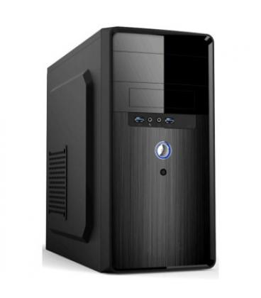 Caja ordenador microatx mpc24 2 usb3 .0 fuente 500w negra oem - Imagen 1