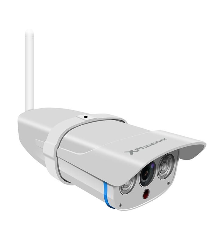 Camara vigilancia wifi + red phipsentinelout hd 1280x720 / resistente al agua ip67/ sensor de movimiento /