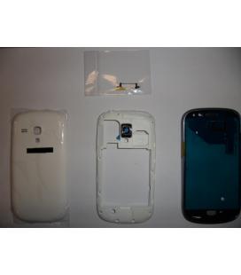 Repuesto housing completo para smartphone samsung galaxy s3 mini i8190 blanco