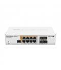 Mikrotik CRS112-8P-4S-IN Switch 8xGB 4xSFP L5 - Imagen 1