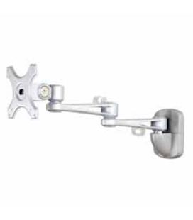 Soporte articulado de pared phoenix para pantalla tv doble brazo articulado de 32 cm de largo rotacion 180º giro 360º e inclinac