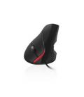 Mouse raton vertical ergonomico ewent ew3156 usb 2.0/ 1000dpi/ negro - Imagen 12