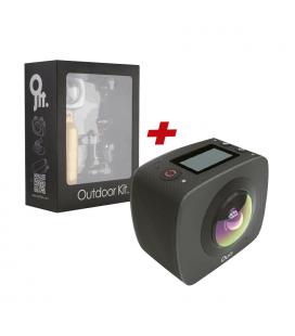 Kit camara 360 gigabyte 360 jolt duo +kit aventura - Imagen 1