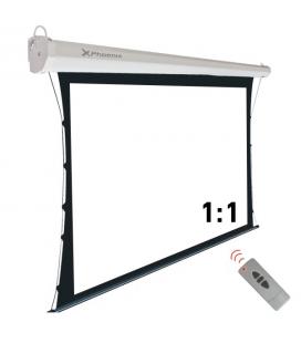 Pantalla electrica videoproyector pared y techo phoenix tensionada 112" ratio 1:1 / 16.9 / 4:3 2m x 2 m posicion ajustable ultr