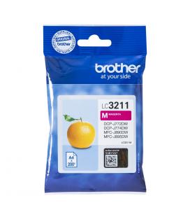 Cartucho tinta brother lc3211m magenta 200 paginas - Imagen 1