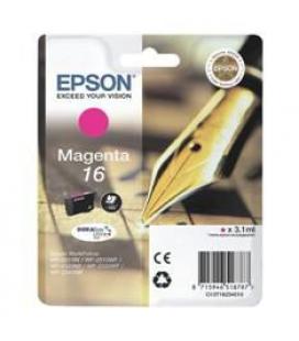 Cartucho tinta epson t162340 magenta wf-2010/2510/2520/2530/2540/ pluma - Imagen 1