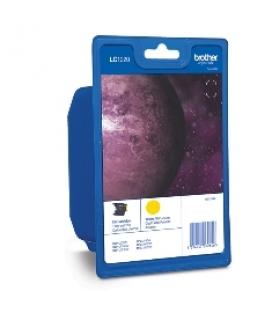 Cartucho tinta brother lc1220ybp amarillo 300 paginas dcpj525w/ dcpj725dw/ dcpj925dw/ mfcj430w/ mfcj625dw/ mfcj825dw - Imagen 1