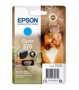 Cartucho tinta epson c13t37824010 singlepack cian 378 claria photo hd ink xp-8500 - Imagen 1