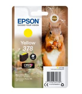 Cartucho tinta epson c13t37844010 singlepack amarillo 378 claria photo hd ink xp-8500 - Imagen 1