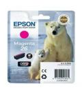 Cartucho tinta epson t261340 magenta photo 26 xp-600/605/700/800/ oso polar - Imagen 1