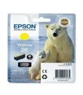 Cartucho tinta epson t261440 amarillo xp-600/605/700/800/ oso polar - Imagen 1