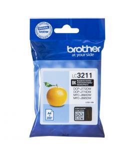 Cartucho tinta brother lc3211bk negro 200 paginas - Imagen 1