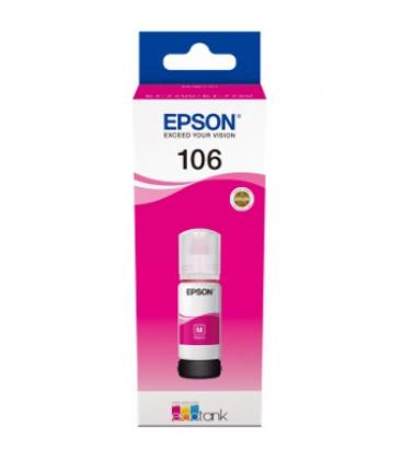 Cartucho tinta epson c13t00r340 106 ecotank magenta ink et-7700 / et-7750 - Imagen 1