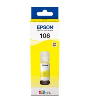 Cartucho tinta epson c13t00r440 106 ecotank amarillo ink et-7700 / et-7750 - Imagen 1