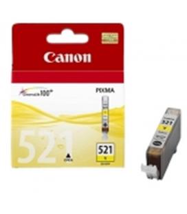 Cartucho tinta canon cli 521 amarillo 9ml pixma 3600/ 4600/ 4700 mp 540/ 550/ 560/ 620/ 630/ 640/ 980 mx860/ 870 - Imagen 1