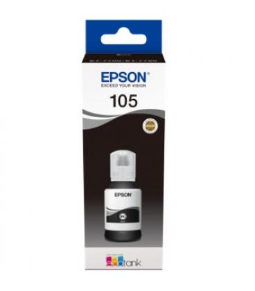Cartucho tinta epson c13t00q140 105 ecotank negro ink et-2700 / et-2750 / et-3700 / et-3750 / et4750 - Imagen 1