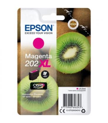 Cartucho tinta epson c13t02h34010 singlepack magenta 202xl claria premium ink xp-6000 / xp-6005 - Imagen 1