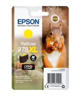 Cartucho tinta epson c13t37944010 singlepack amarillo 378xl claria photo hd ink - Imagen 1