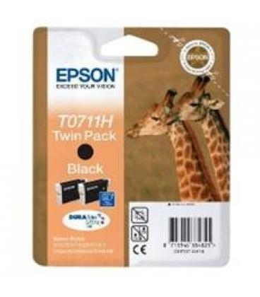 Cartucho de tinta negro de alta capacidad epson c13t07114h20 pack de 2 - Imagen 1