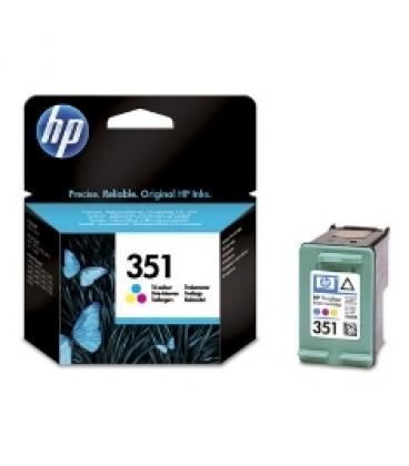 Cartucho tinta hp 351 cb337ee tricolor 3.5ml j5700/ c5200/ c4200 - Imagen 1