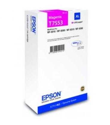 Cartucho tinta epson c13t755340 magenta xl 4000 paginas - Imagen 1