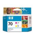 Cabezal impresion hp 70 c9406a amarillo/ magenta z2100/ z3100/ z3200 - Imagen 1