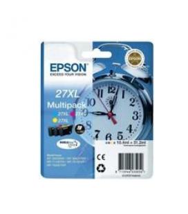 Multipack epson t271540 27xl amarillo cianmagenta wf-3620/3460dtwf/dwf/ despertador - Imagen 1