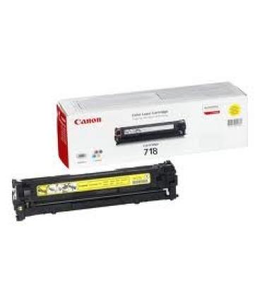 Toner canon 718y 2.900 páginas lbp-7200cdn serie-mf8300 - Imagen 1