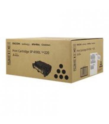 Toner ricoh 407652 sp 4100l/ sp4100lcn /sp4100nl/ negro - Imagen 1