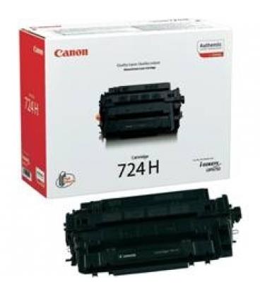 Toner canon 724h negro 12000 paginas i-sensys lbp6750dn - Imagen 1