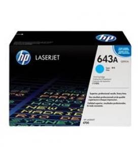 Toner hp 643a q5951a cian 10000 pag laserjet 4700 - Imagen 1