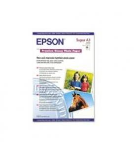 Papel epson s041316 premiun glossy photo a3+ 20 hojas 250g