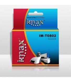 Cartucho tinta imax t0802 cian epson stylus photo (11ml) r265/r3607rx560 - Imagen 1