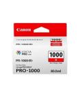 Cartucho tinta canon pfi-1000r rojo pro-1000 - Imagen 1