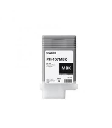 Cartucho canon pfi-107mbk negro pigmentado ipf670/ ipf680/ ipf685/ ipf770/ ipf780/ ipf785 - Imagen 1