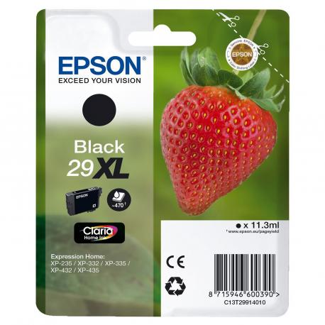 CARTUCHO TINTA NEGRO EPSON 29XL - Imagen 1