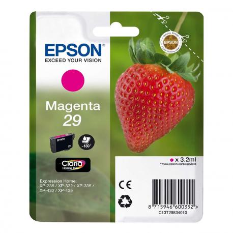 CARTUCHO TINTA MAGENTA EPSON 29 - Imagen 1