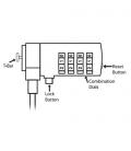 EWENT CABLE SEGURIDAD para PORTATIL. 1,5m con CANDADO (EW1241) - Imagen 7