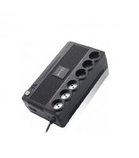 L-Link LL-700-G6 Línea interactiva 700VA 6salidas AC Negro sistema de alimentación ininterrumpida (UPS) - Imagen 1