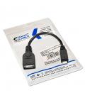 Cable usb 2.0 OTG MICRO B/M-A/H Negro 15 cm - Imagen 6