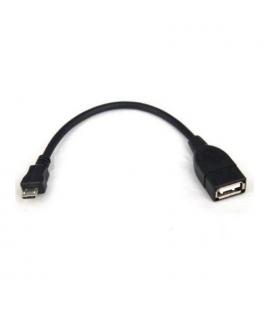 CABLE OTG MICROUSB-M A USB-H - Imagen 1