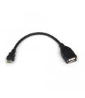 CABLE OTG MICROUSB-M A USB-H - Imagen 1