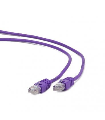 Gembird RJ45/RJ45 Cat6 0.5m 0.5m Cat6 F/UTP (FTP) Púrpura cable de red - Imagen 1