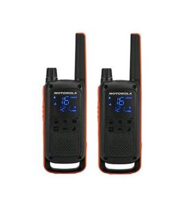 WALKIE-TALKIE MOTOROLA TLKR-T82 NEGRO PACKS 2