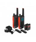 WALKIE-TALKIE MOTOROLA TLKR-T82 NEGRO PACKS 2 - Imagen 2