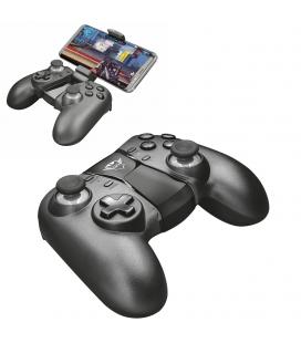 Mando de juegos trust gaming gxt 590 bosi - bt - vibración - bat. recargable - soporte integrado para smartphone móvil - para