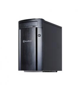 Silverstone SG04B-F Negro (Micro-ATX) - Imagen 1