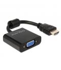 DELOCK Adaptador HDMI-A Macho a VGA Negro - Imagen 5